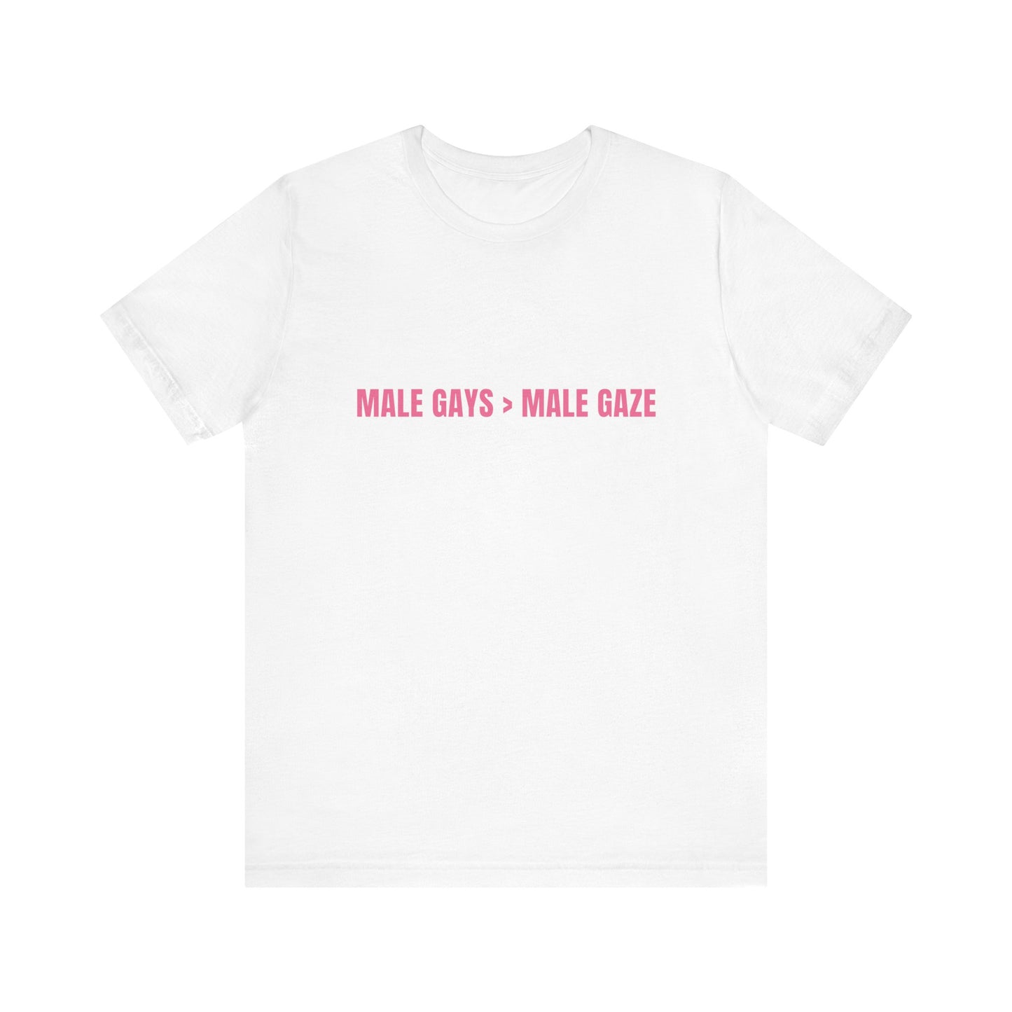 Male Gays > Male Gaze Soft Unisex T-Shirt