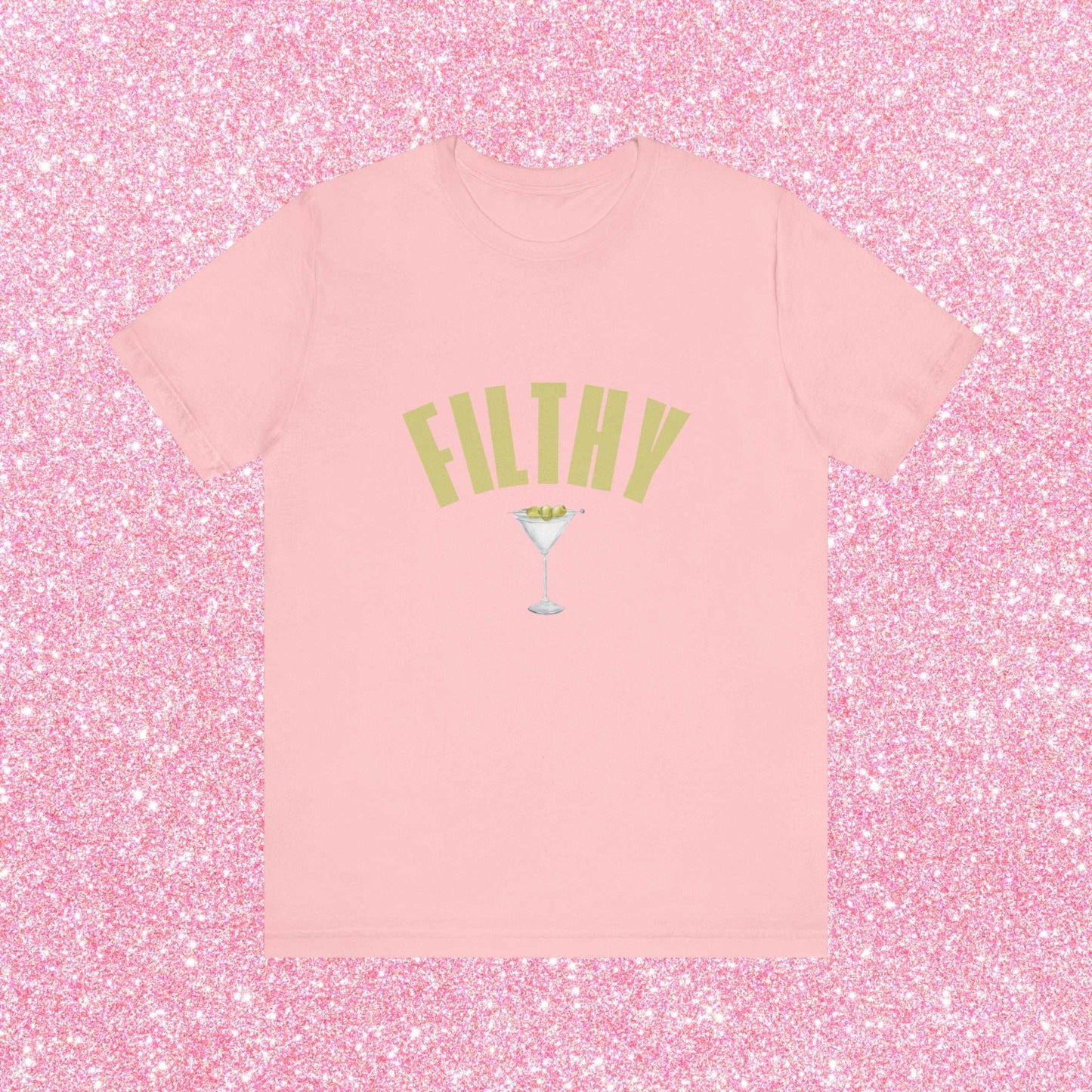 Filthy Dirty Martini, Soft Unisex T-Shirt