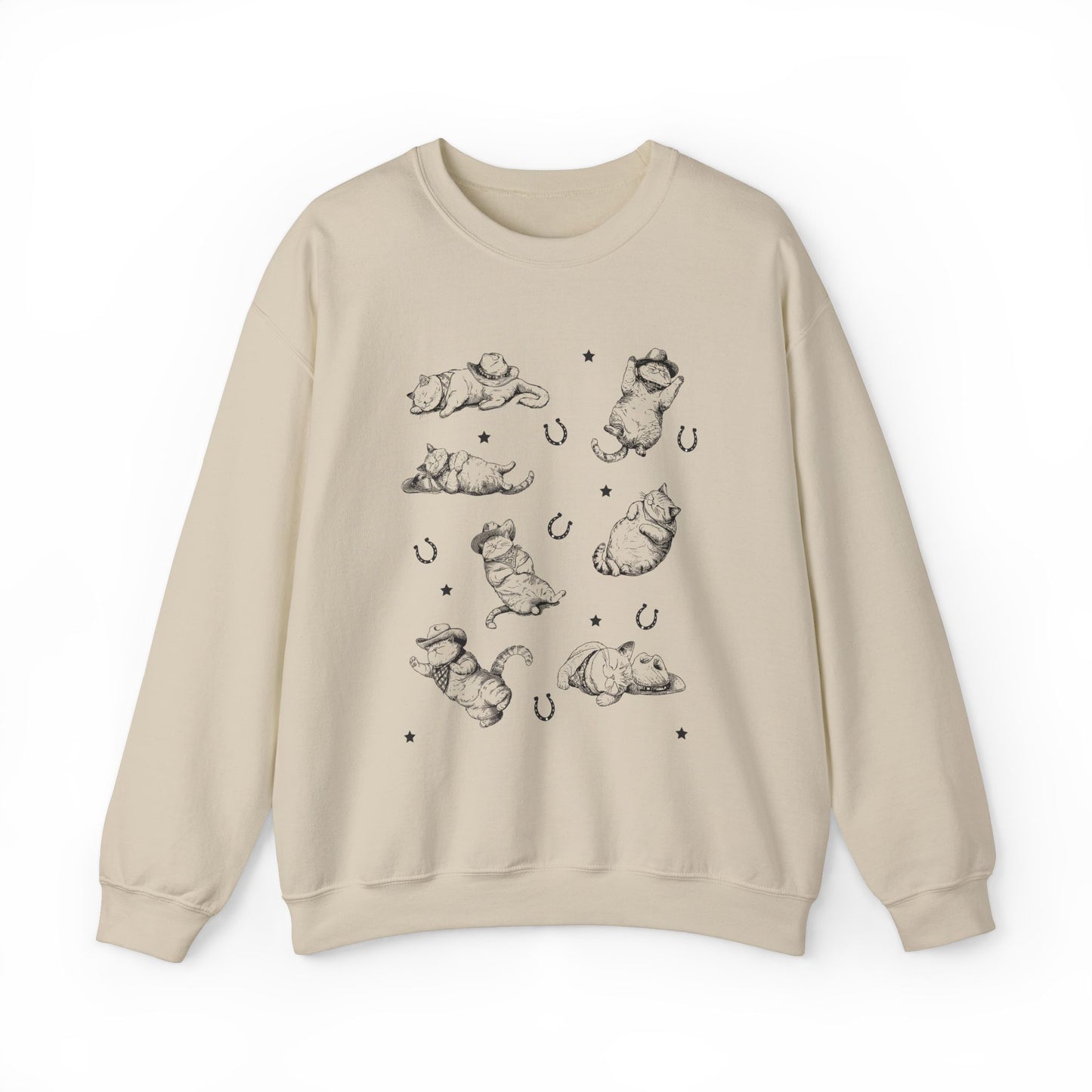 Cowboy Cat Nap Sweatshirt