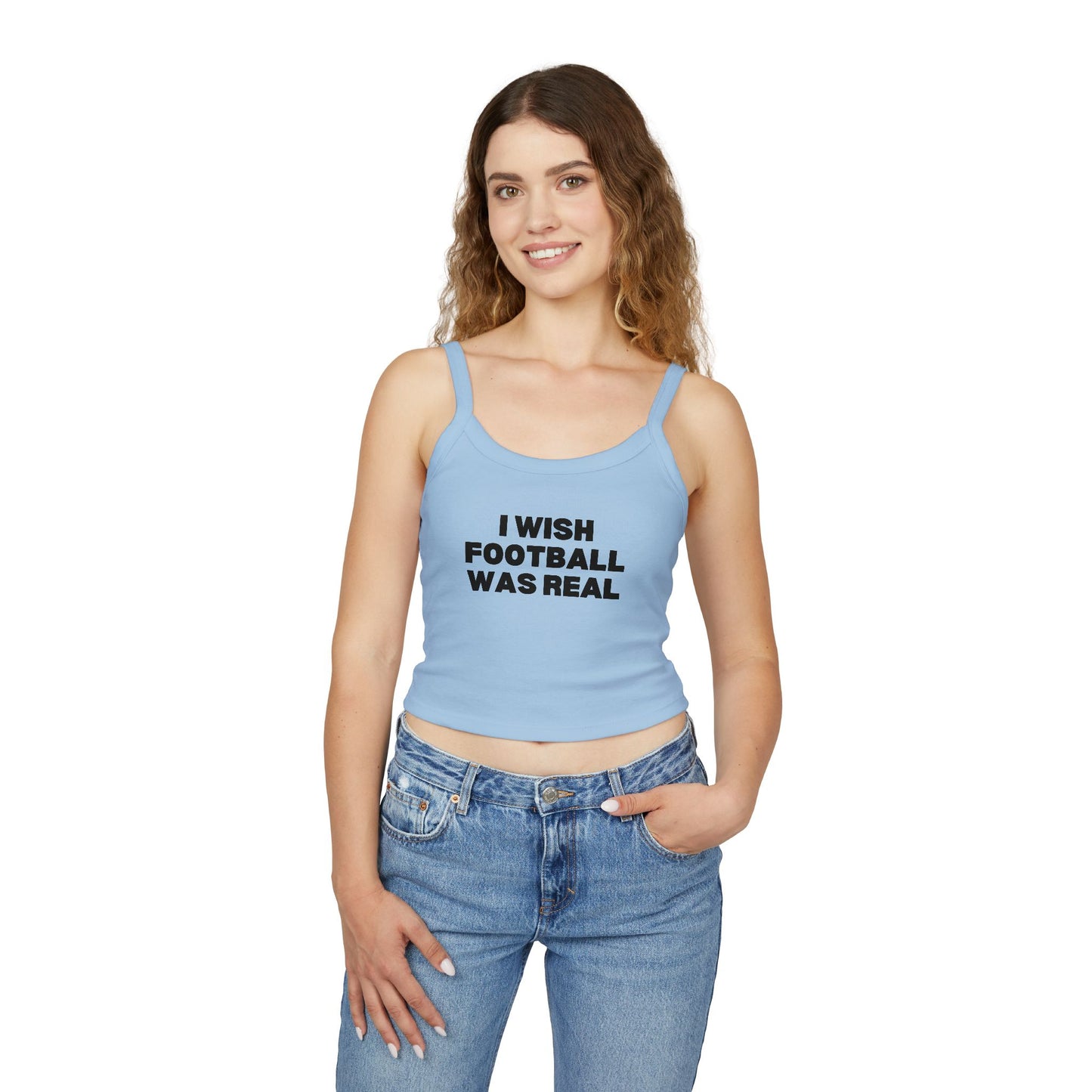 I Wish Football Was Real Tank Top