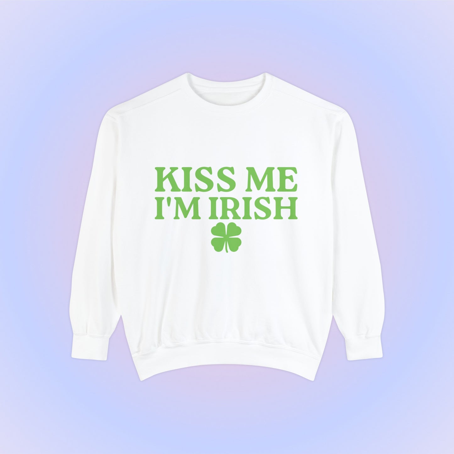Kiss Me I'm Irish Crewneck Sweatshirt