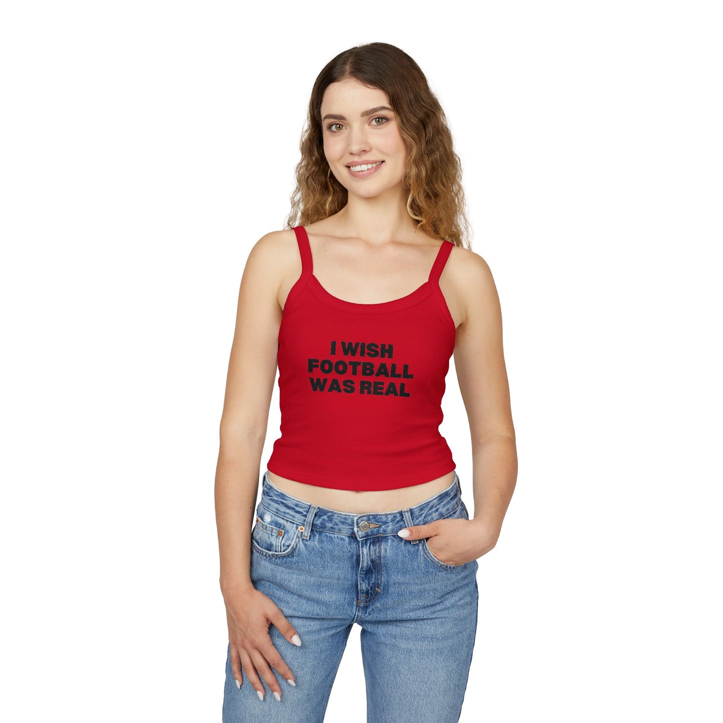 I Wish Football Was Real Tank Top