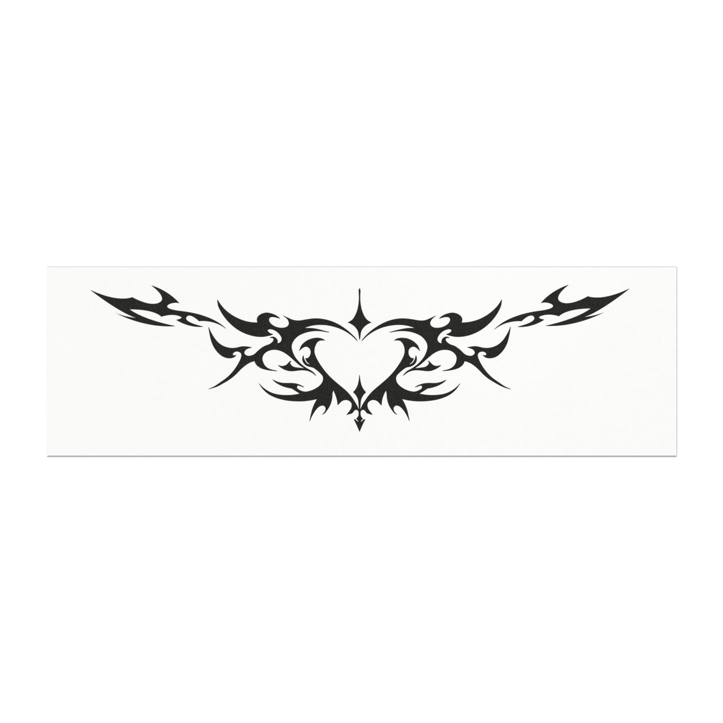 Tramp Stamp Y2K Heart Car Magnet