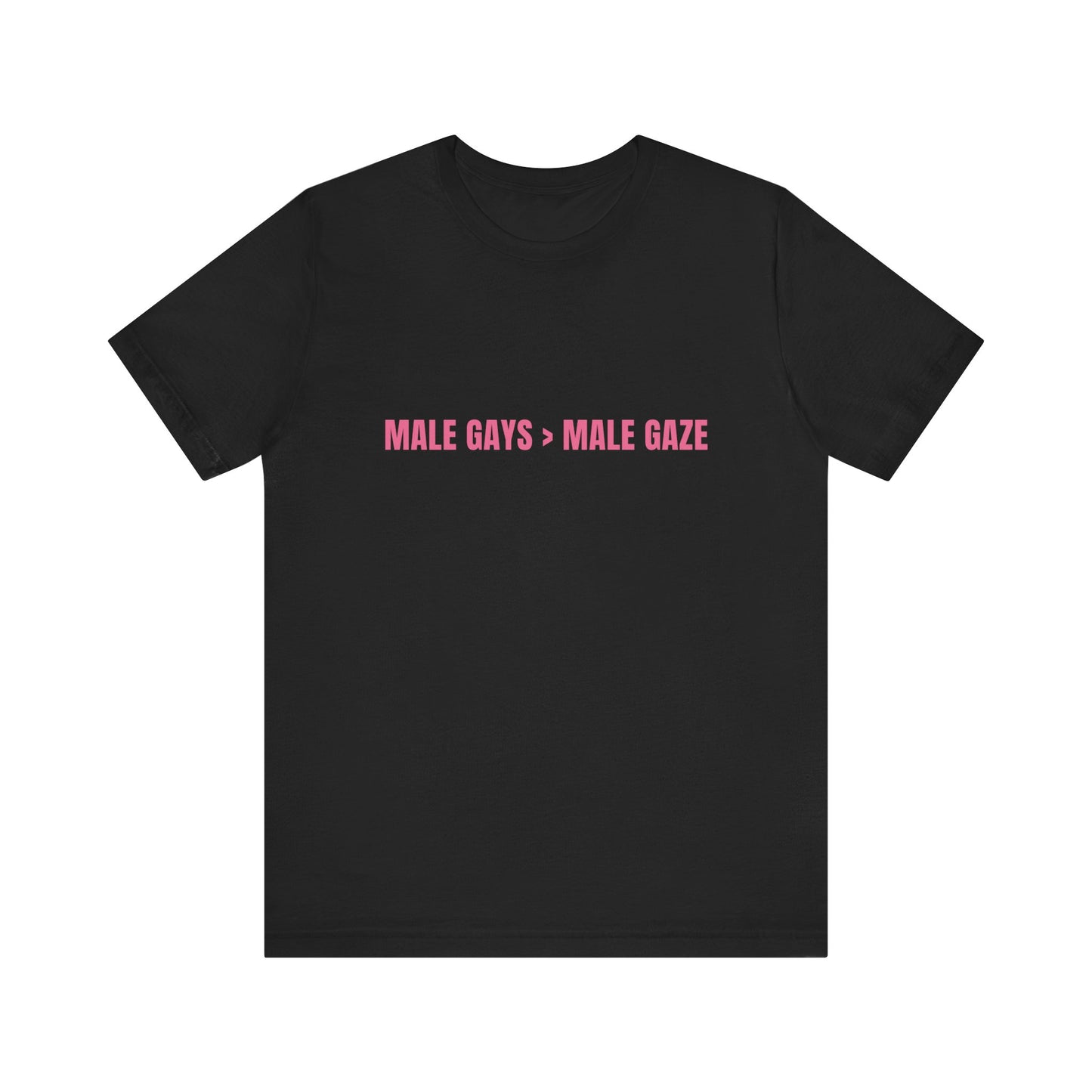 Male Gays > Male Gaze Soft Unisex T-Shirt