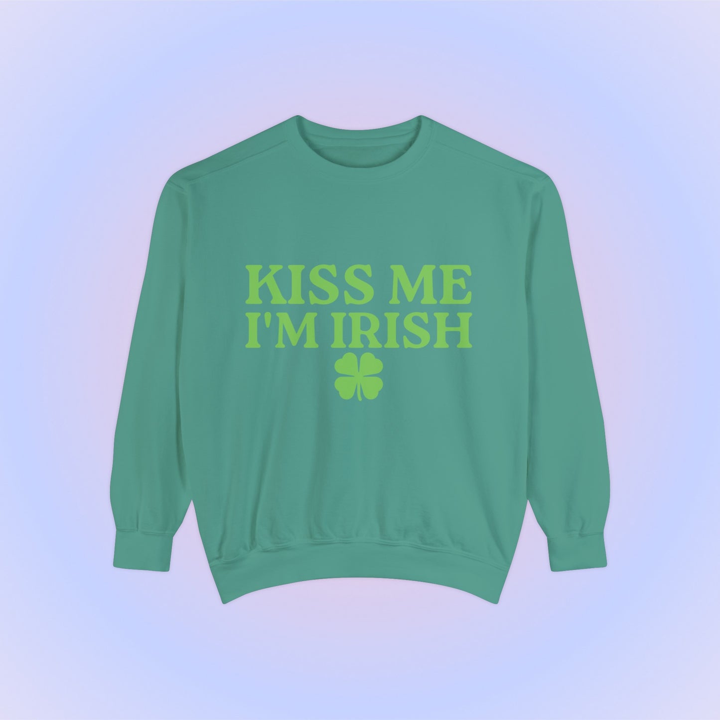 Kiss Me I'm Irish Crewneck Sweatshirt