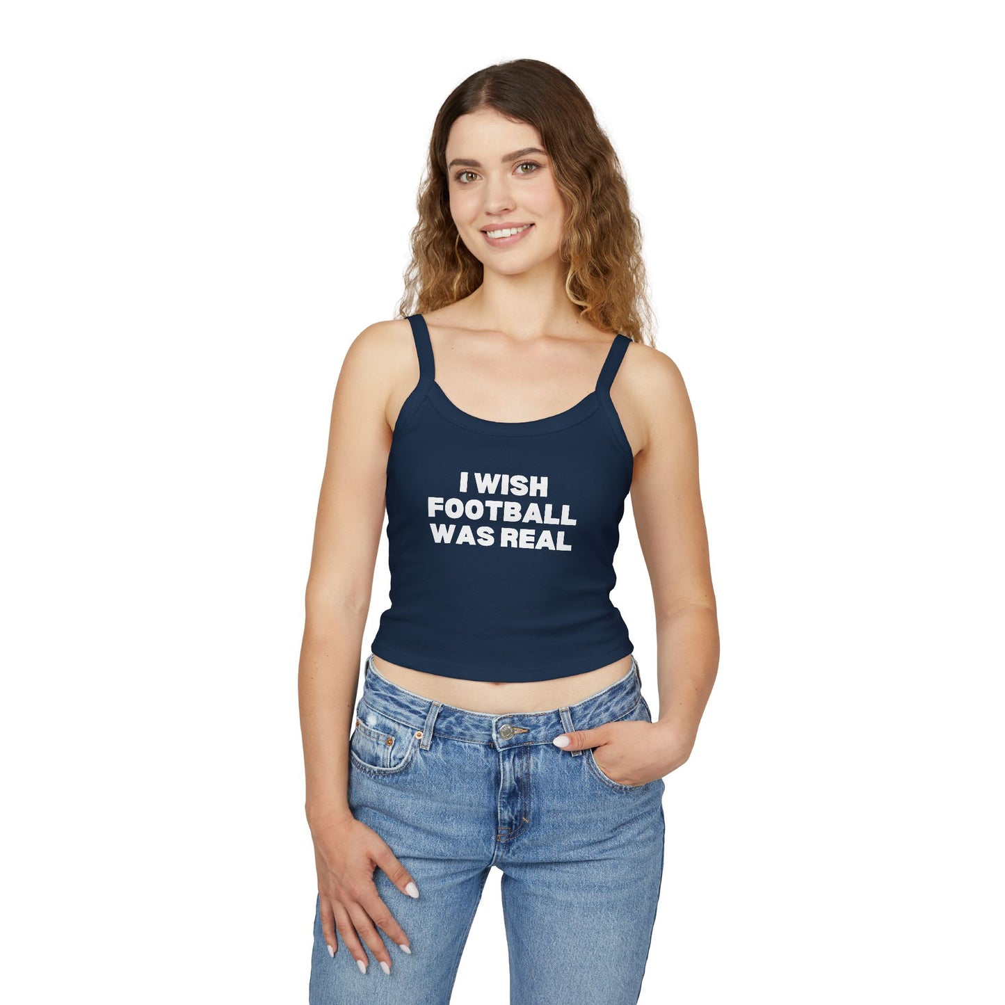 I Wish Football Was Real Tank Top