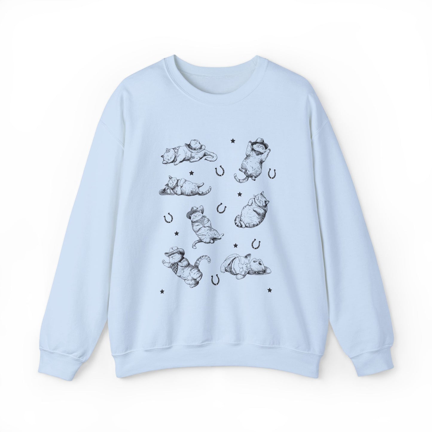 Cowboy Cat Nap Sweatshirt