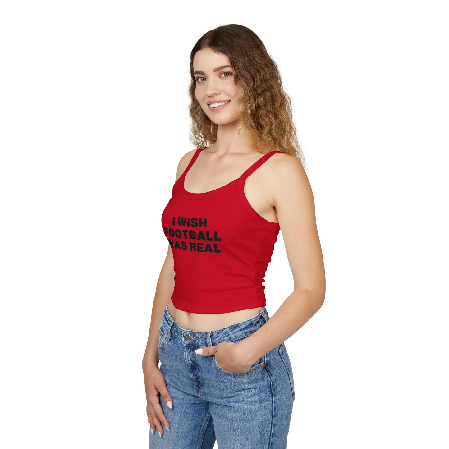 I Wish Football Was Real Tank Top
