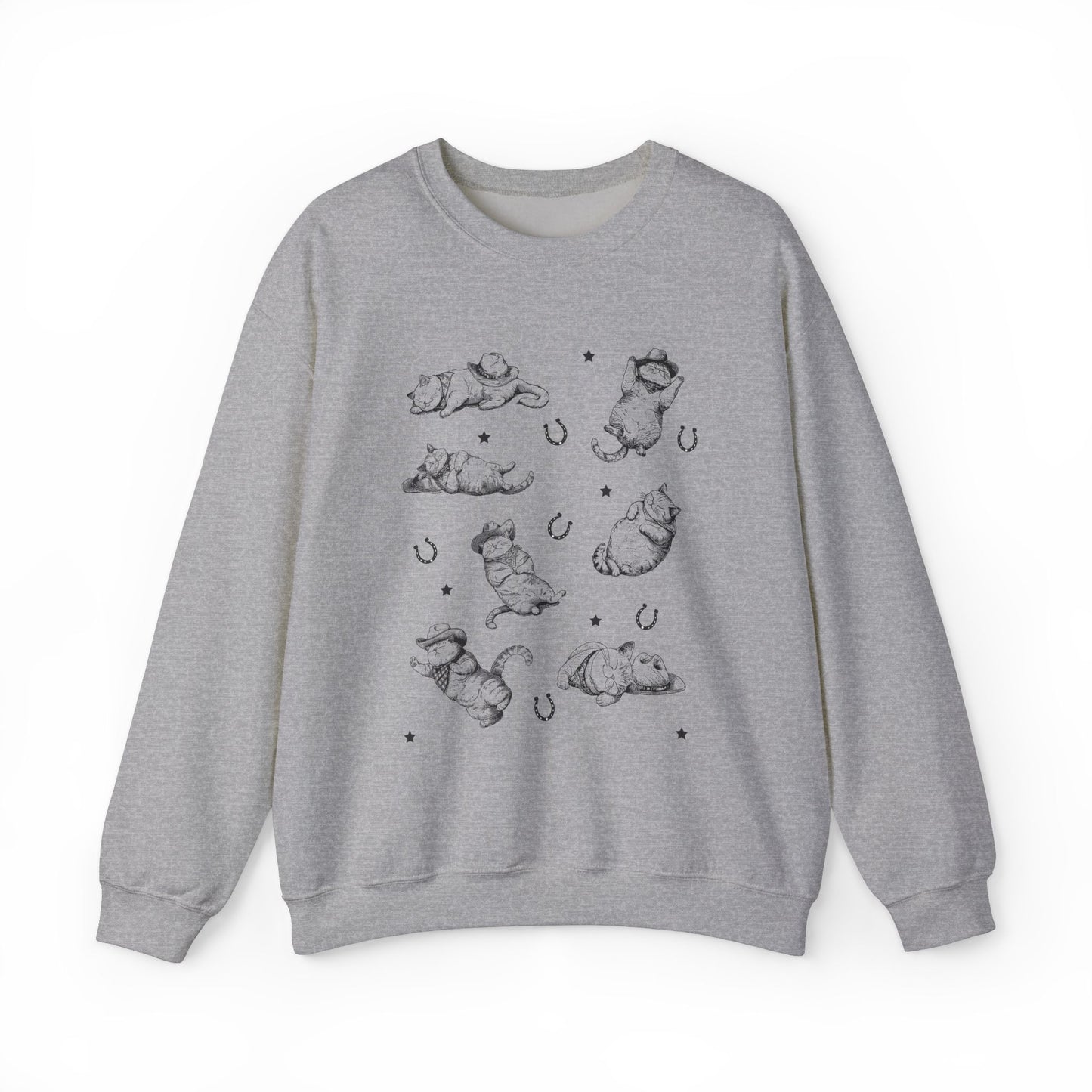 Cowboy Cat Nap Sweatshirt