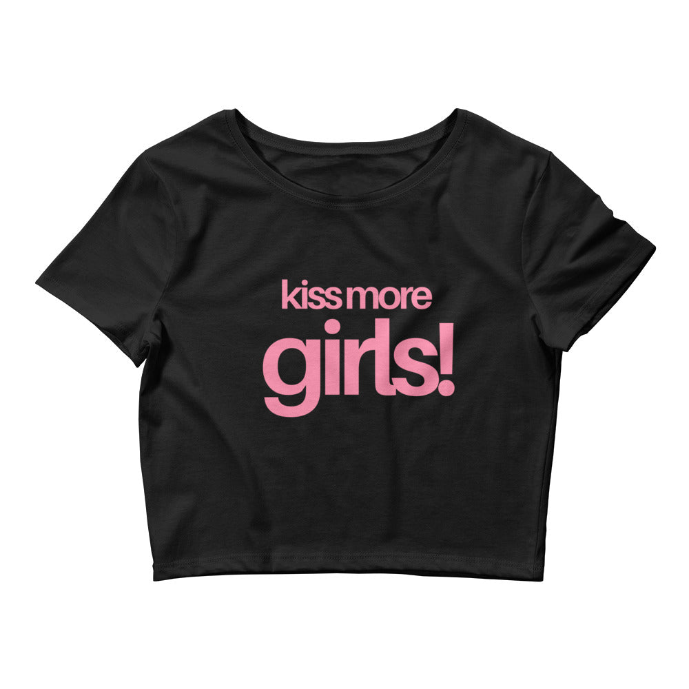 Kiss More Girls Crop Top