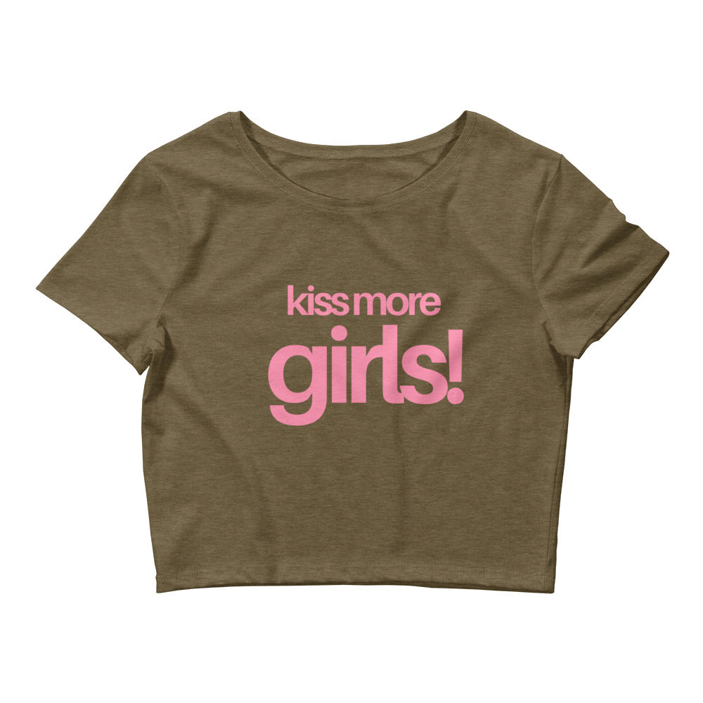 Kiss More Girls Crop Top