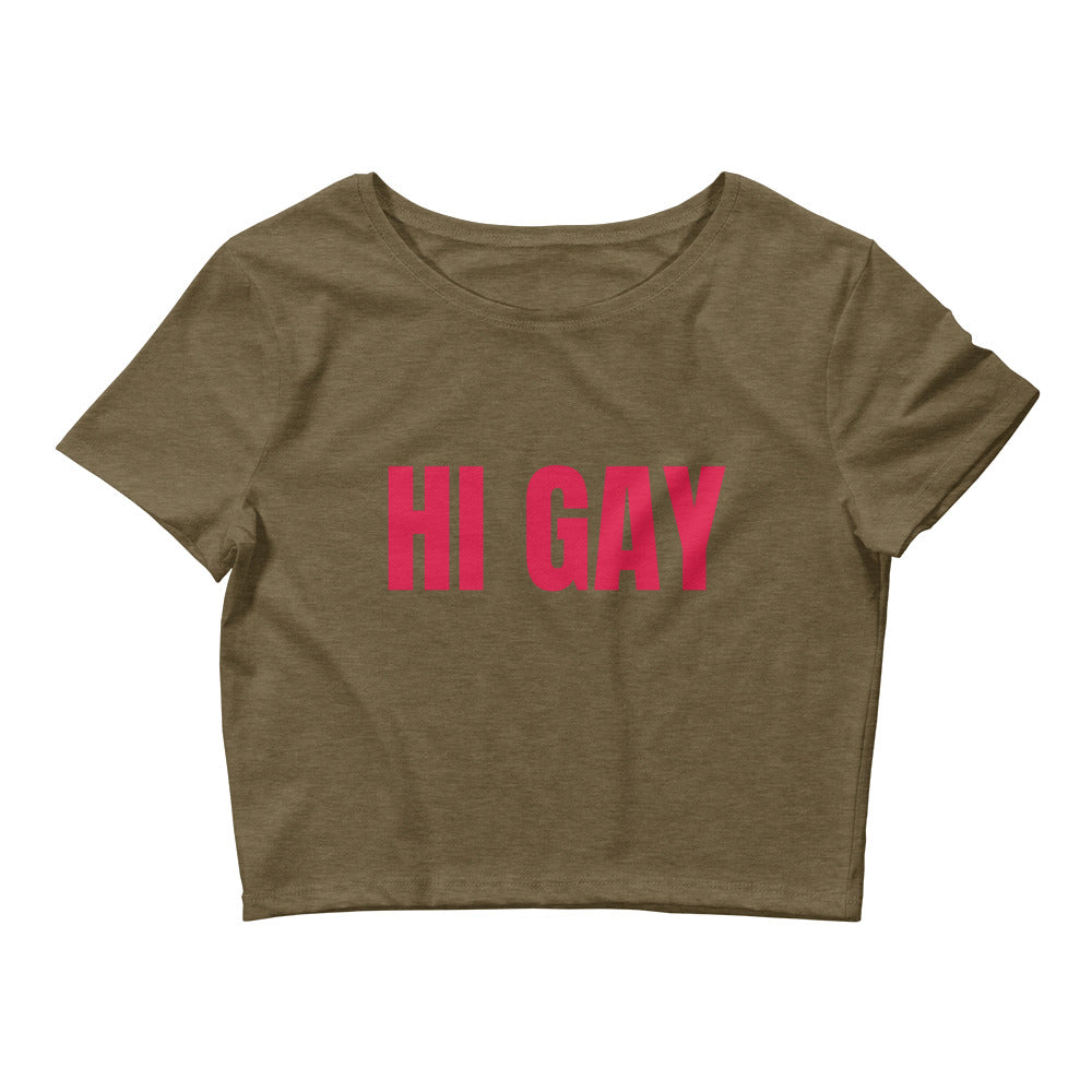 Hi Gay Crop Top