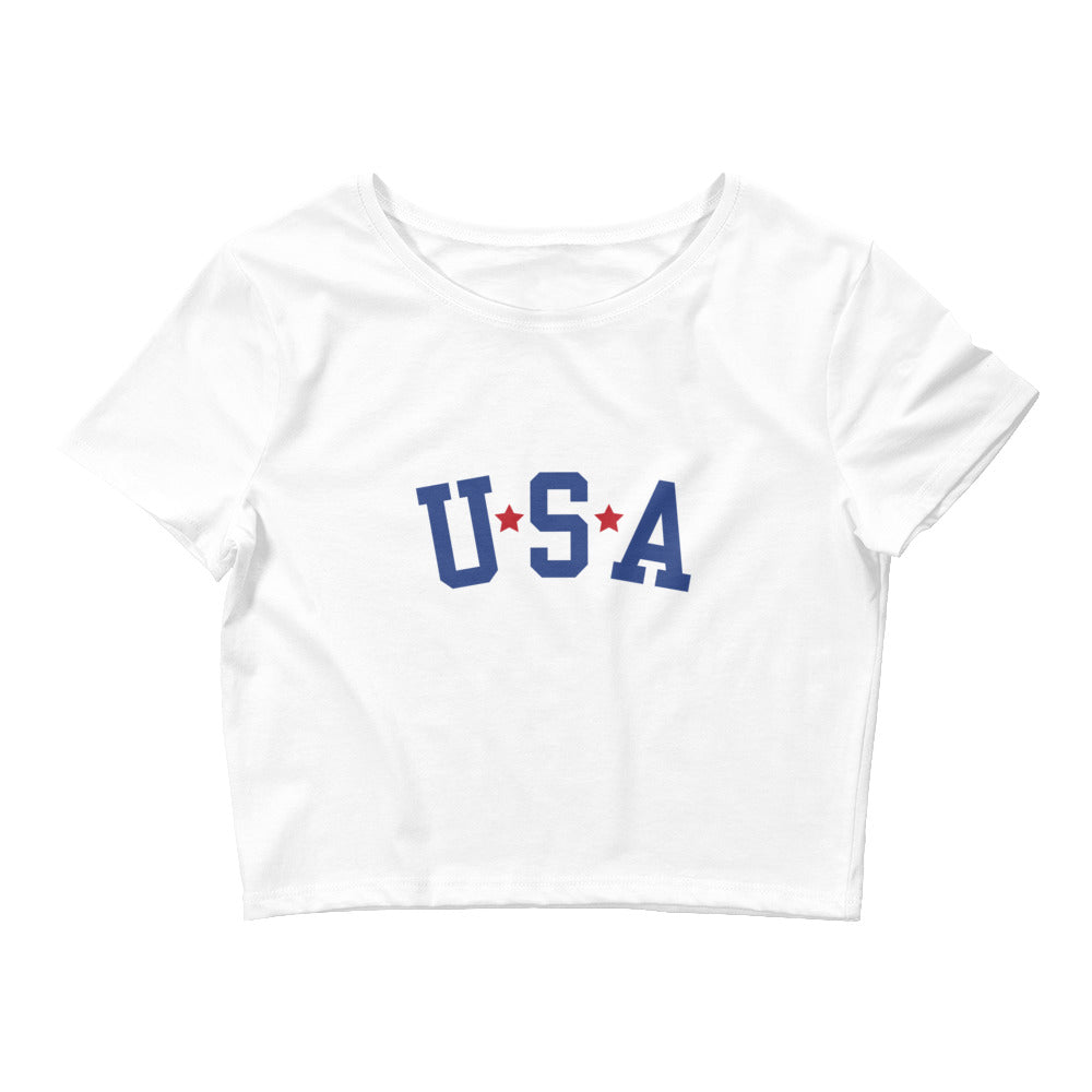 USA Crop Top