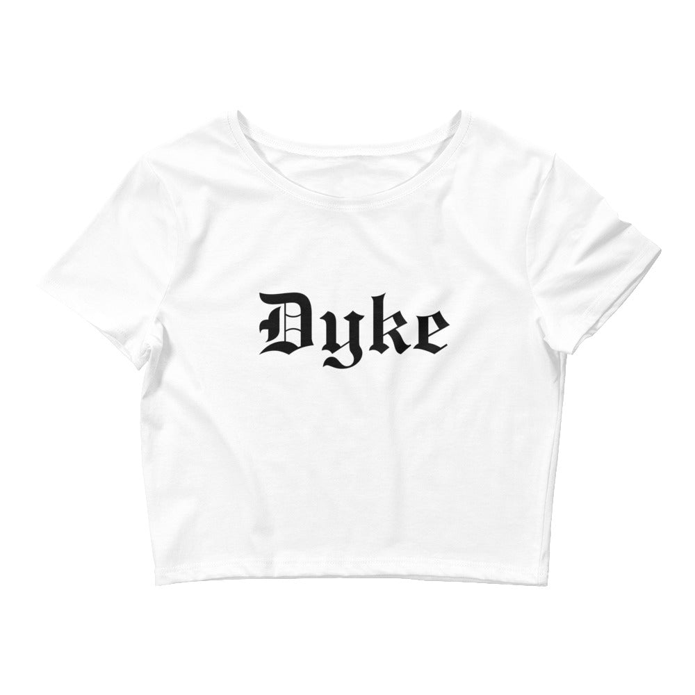 Dyke Gothic Crop Top