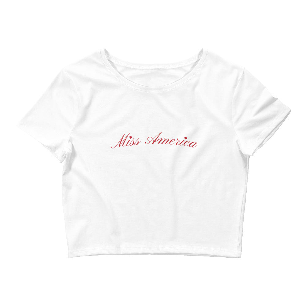 Miss America Crop Top