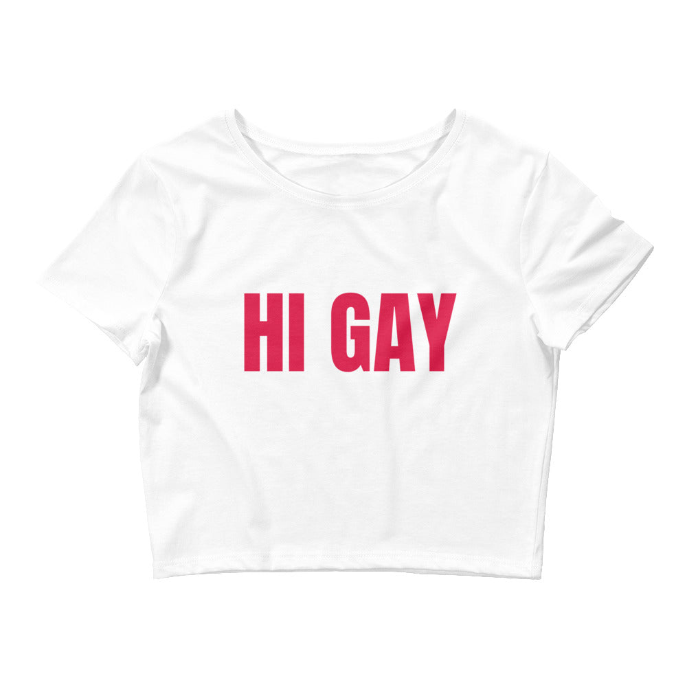 Hi Gay Crop Top