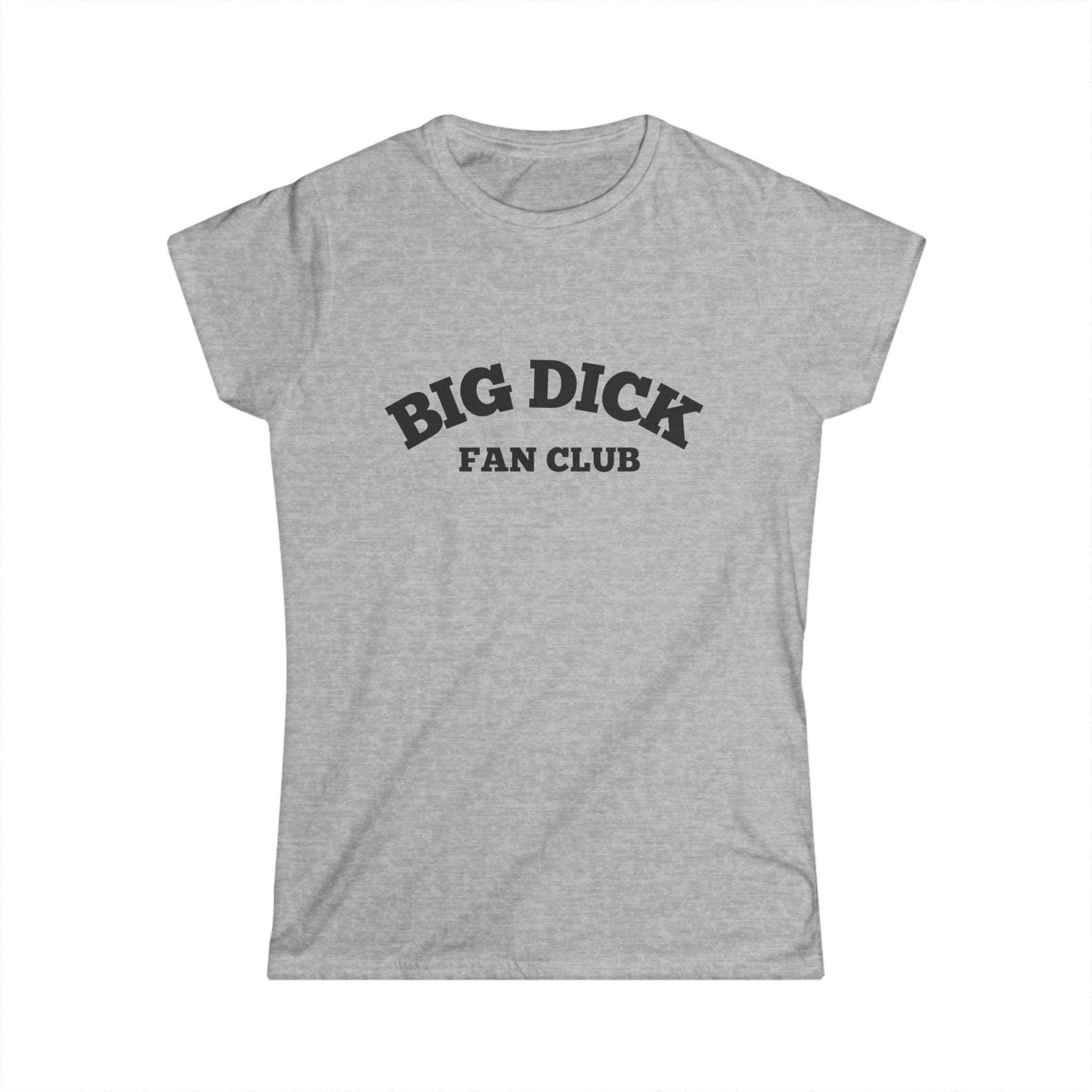 Big Dick Fan Club Fitted Tee