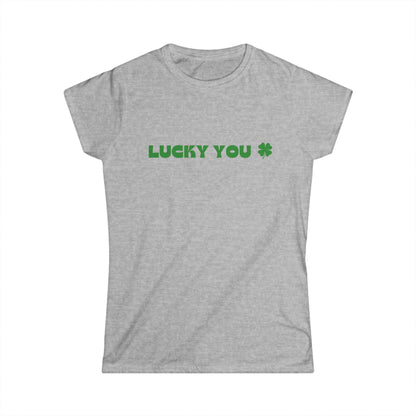 Lucky You Fitted Tee