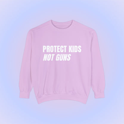 Protect Kids Not Guns Crewneck Sweatshirt