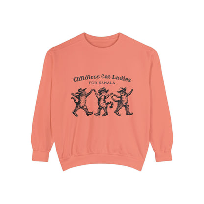 Childless Cat Ladies For Kamala Sweatshirt