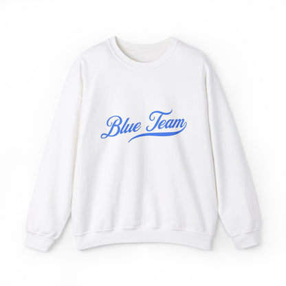 Blue Team Retro Sports Sweatshirt