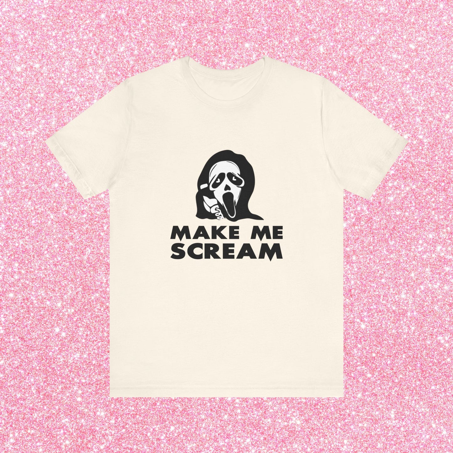 Make Me Scream Ghostface Unisex T-Shirt