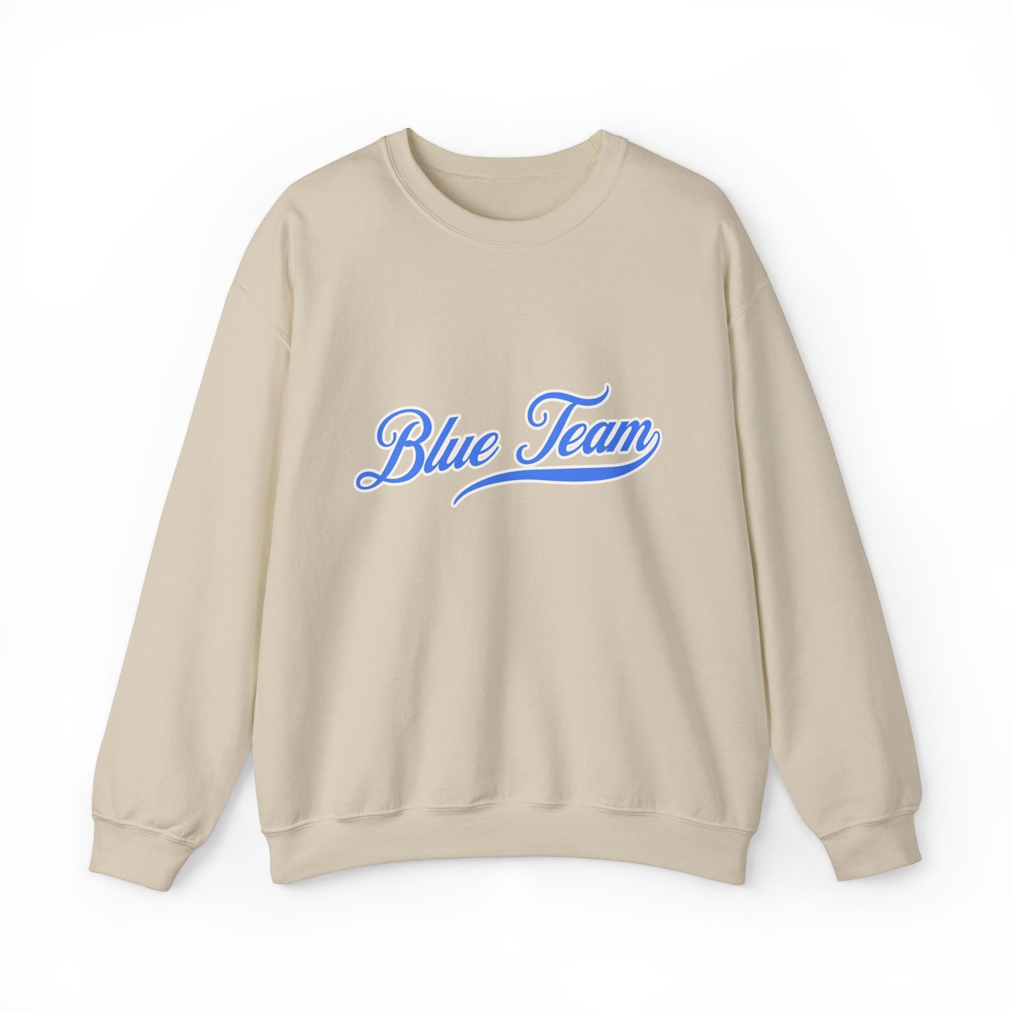 Blue Team Retro Sports Sweatshirt