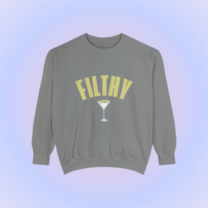 Filthy Dirty Martini Crewneck Sweatshirt