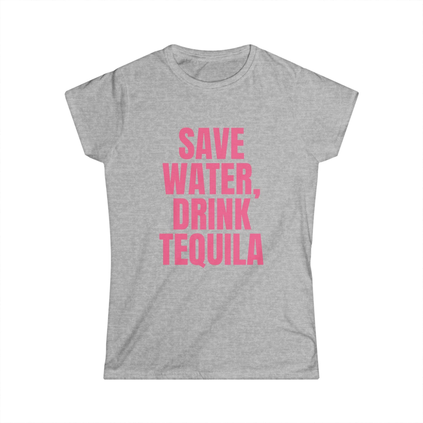 Save Water, Drink Tequila Fitted Tee