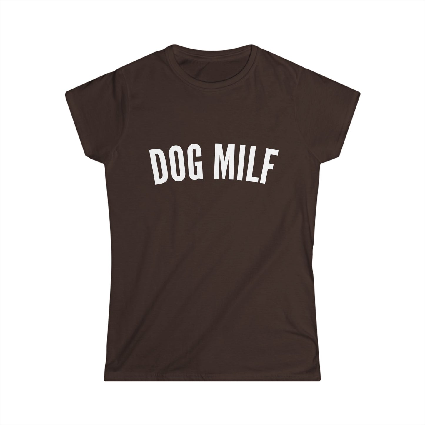 Dog MILF Fitted Tee