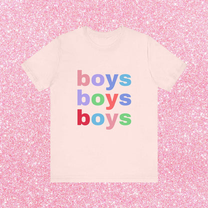 Boys Boys Boys Soft Unisex T-Shirt