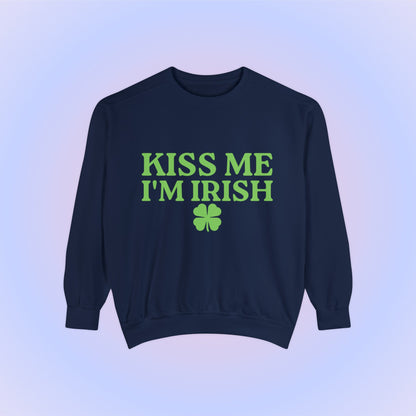Kiss Me I'm Irish Crewneck Sweatshirt