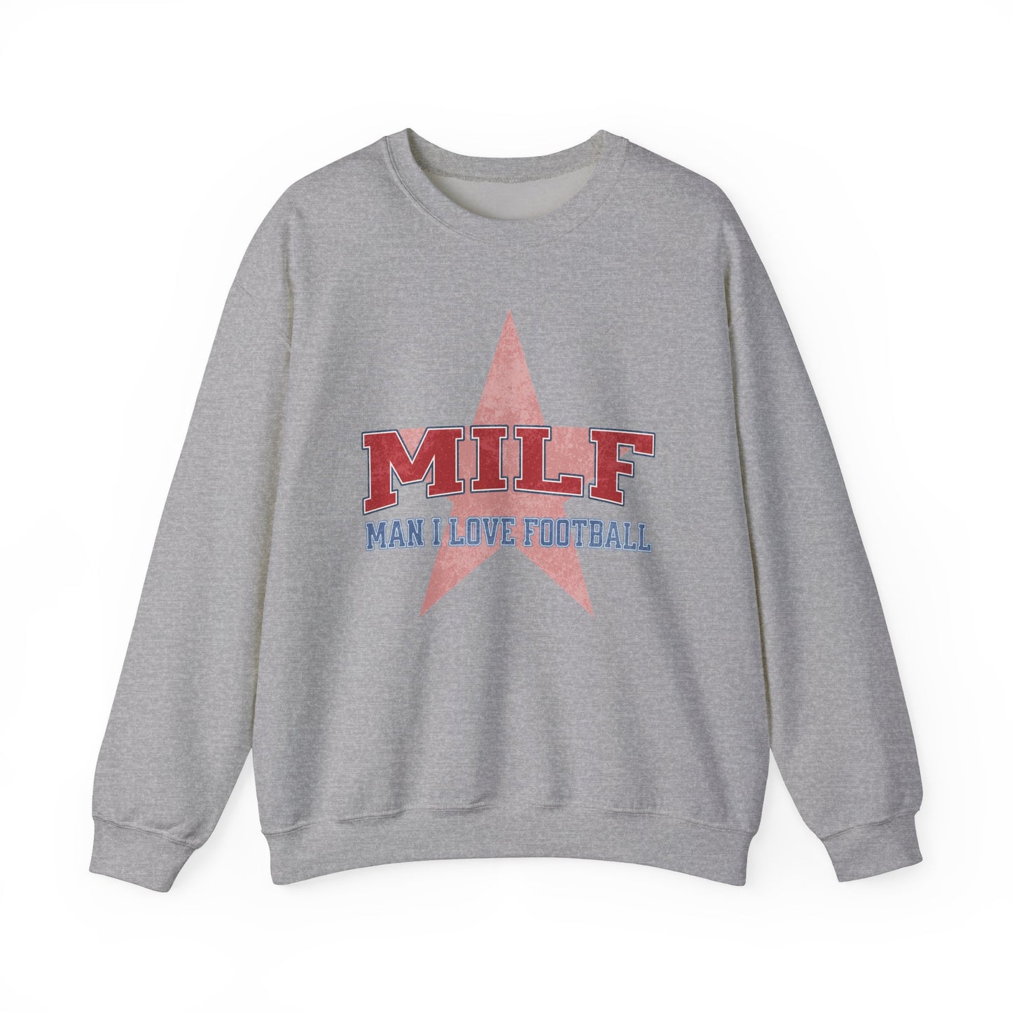 MILF Man I Love Football Retro Sweatshirt