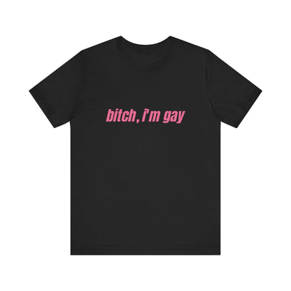 Bitch I'm Gay - Unisex T-Shirt