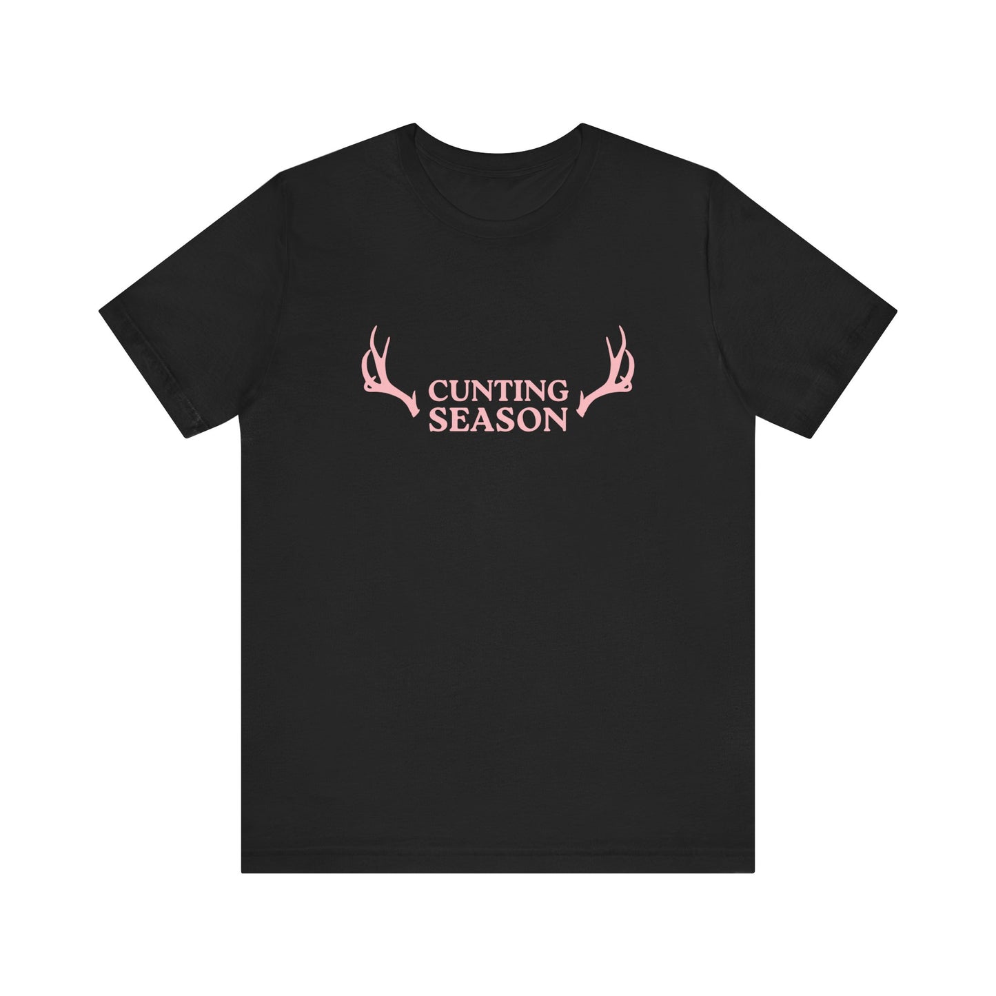 Cunting Season II Antlers - Unisex T-Shirt