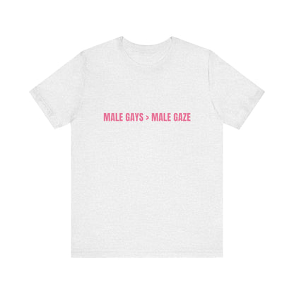 Male Gays > Male Gaze Soft Unisex T-Shirt
