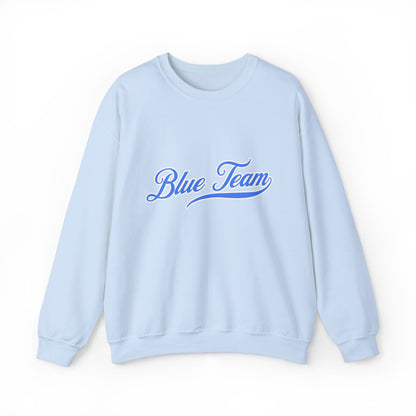 Blue Team Retro Sports Sweatshirt