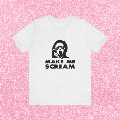 Make Me Scream Ghostface Unisex T-Shirt