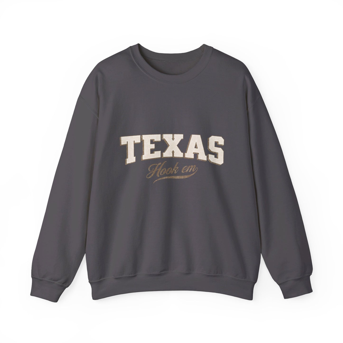 Texas Hook Em Neutral Vintage Sweatshirt