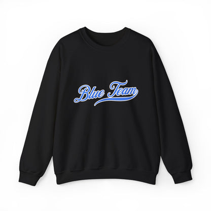 Blue Team Retro Sports Sweatshirt