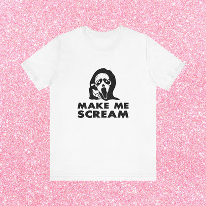 Make Me Scream Ghostface Unisex T-Shirt