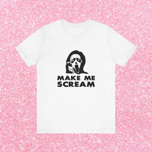 Make Me Scream Ghostface Unisex T-Shirt