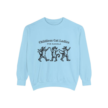 Childless Cat Ladies For Kamala Sweatshirt