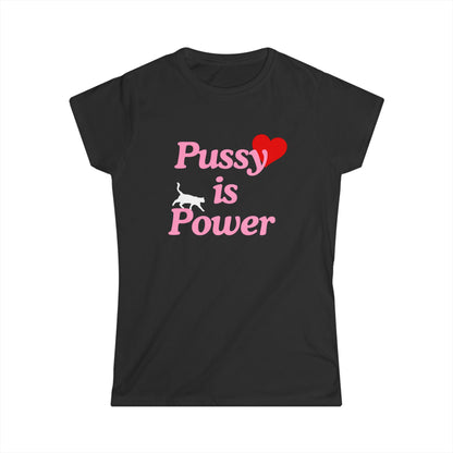 Pussy Is Power Fitted Tee