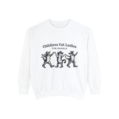 Childless Cat Ladies For Kamala Sweatshirt