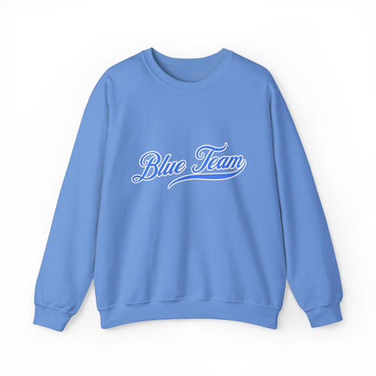 Blue Team Retro Sports Sweatshirt