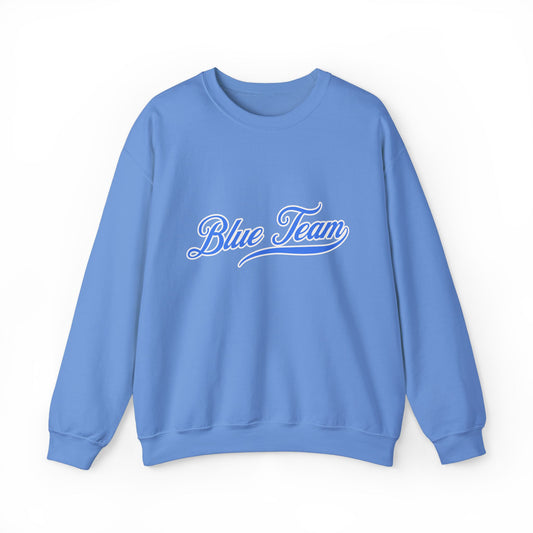 Blue Team Retro Sports Sweatshirt