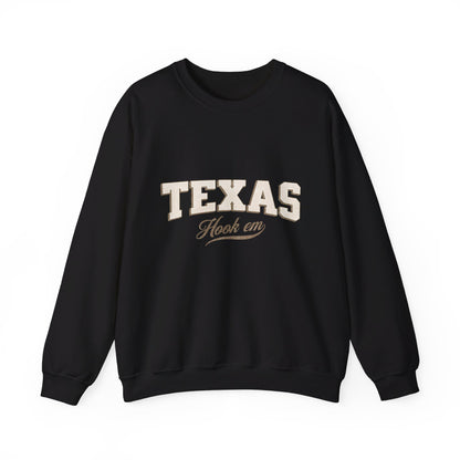 Texas Hook Em Neutral Vintage Sweatshirt