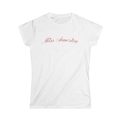 Miss America Fitted Tee