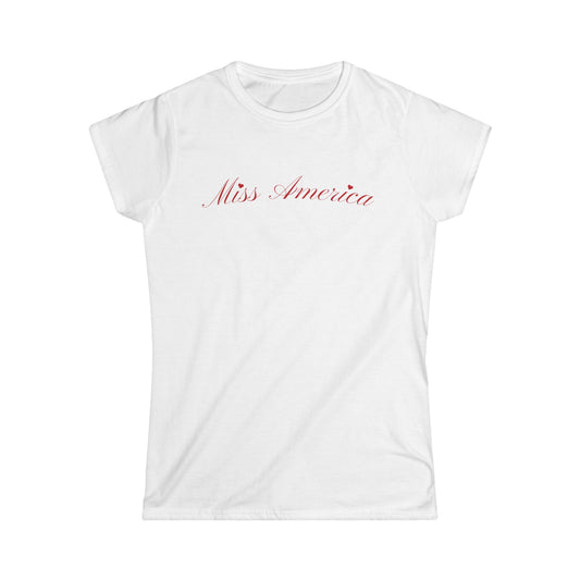 Miss America Fitted Tee